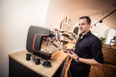 Barista Benjamin Graf